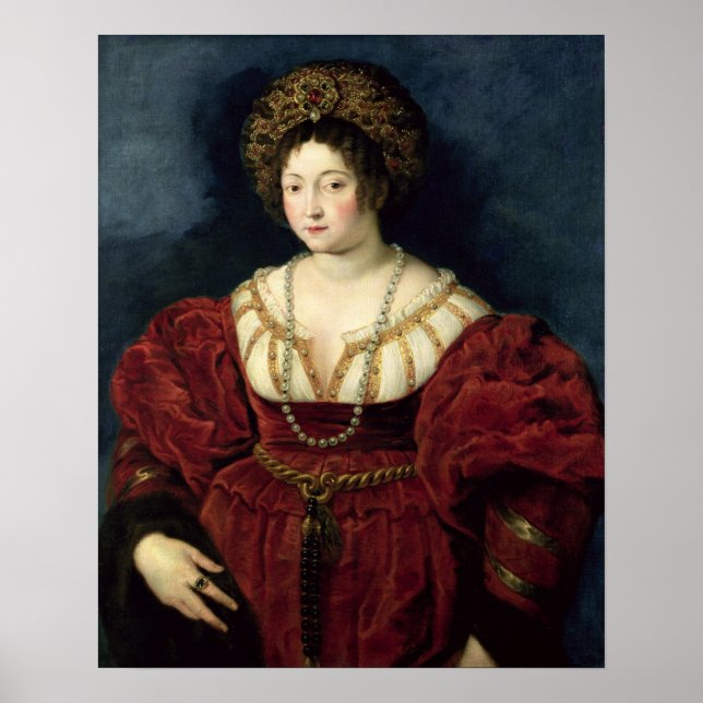 Poster Portrait posthume d'Isabella d'Este (Devant)