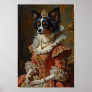Poster Portrait Royal de Papillon