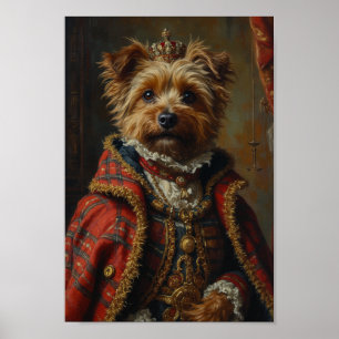 Poster Portrait Royal de Terrier Cairn