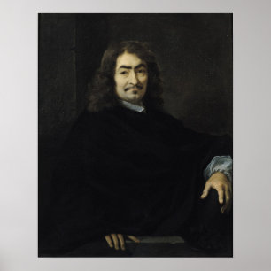 Poster Portrait, supposé être René Descartes