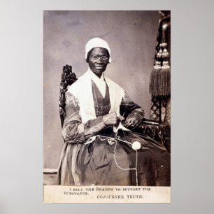 Poster Portrait vintage Sojourner Truth