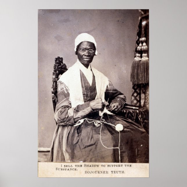 Poster Portrait vintage Sojourner Truth (Devant)