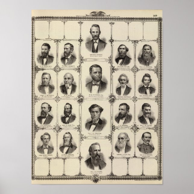 Poster Portraits d'Addison Daniels, RD Stephens (Devant)
