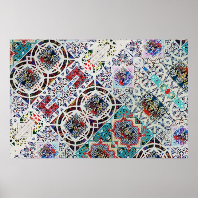 Poster portugais Abstrait (Devant)