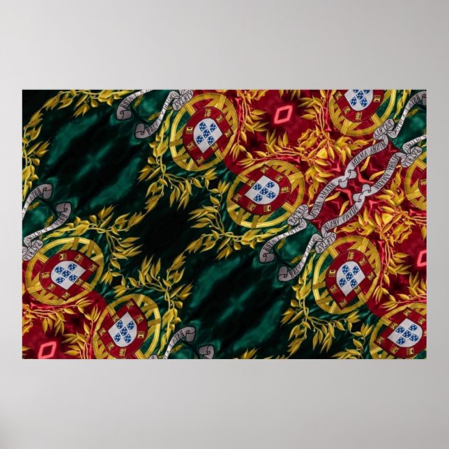 Poster portugais Abstrait (Devant)