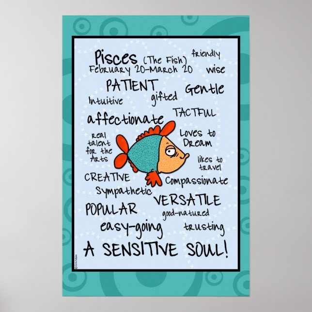 Poster Pose en forme de mot (Devant)