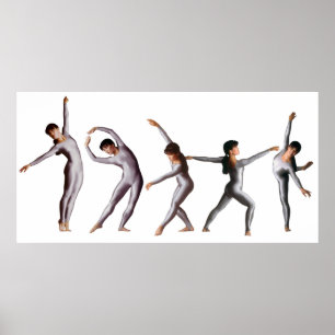 Poster Poses danseuses