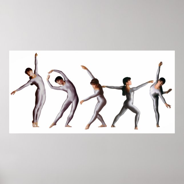 Poster Poses danseuses (Devant)