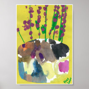 Poster Positions pourpres