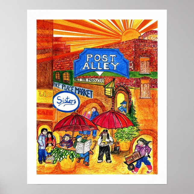 Poster Post Alley (Devant)