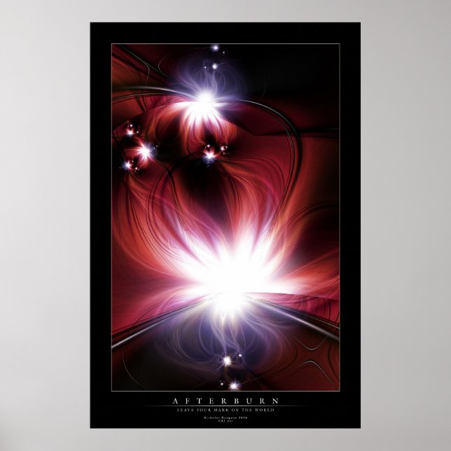 Poster Postcombustion (Devant)