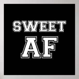 POSTER POSTE AF SUEET