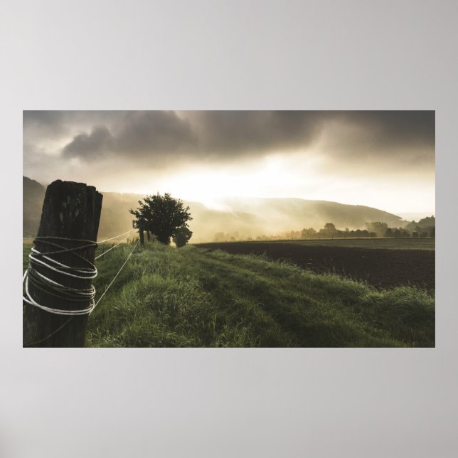 Poster Poste de clôture (Devant)