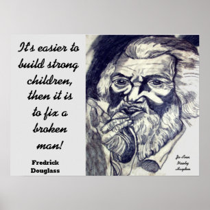 POSTER POSTE DE DEVIS DOUGLASS FREDRICK