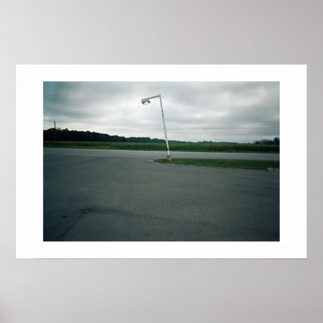 Poster Poste de lampe mort (Devant)