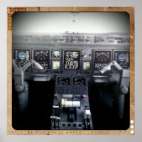 Poste de pilotage Embraer 145