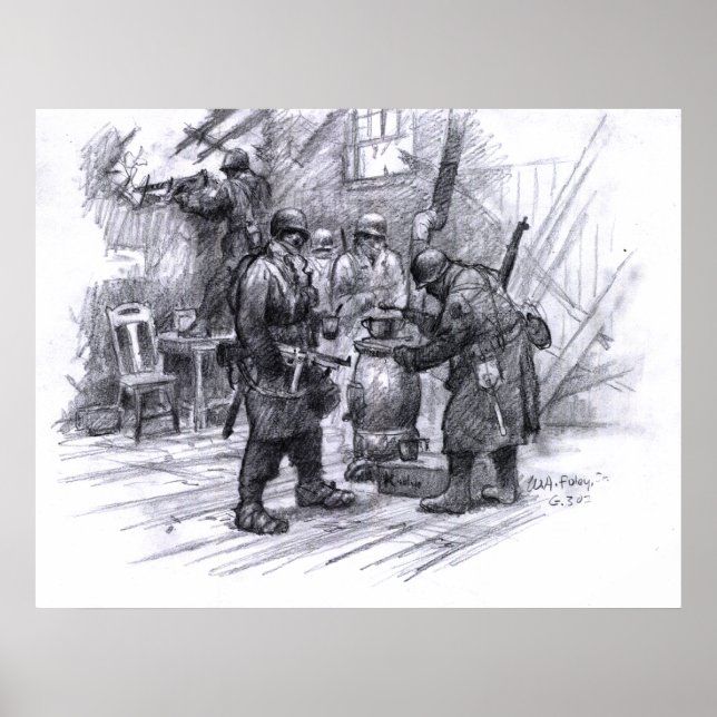 Poster Poste M.G. léger (Devant)