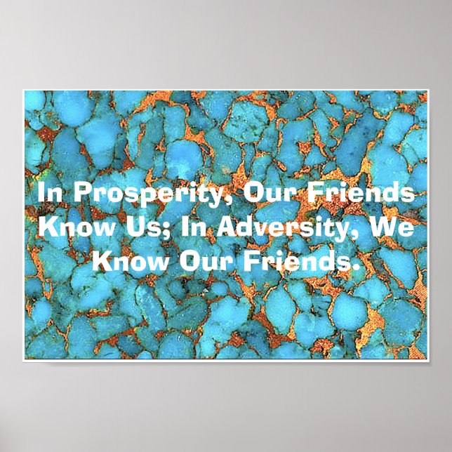 Poster "Poster chinois des mots de sagesse" (Devant)