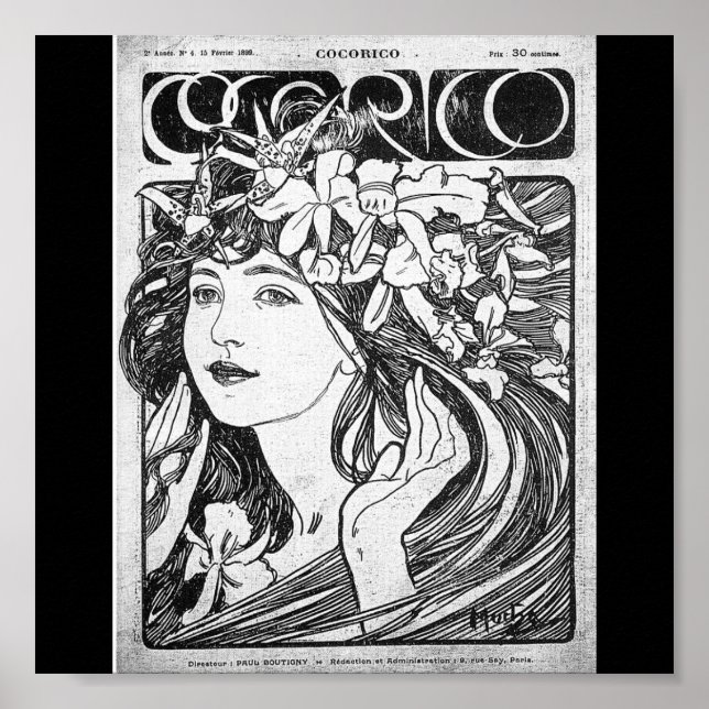 Poster Poster-Classic Art-Mucha 3 (Devant)