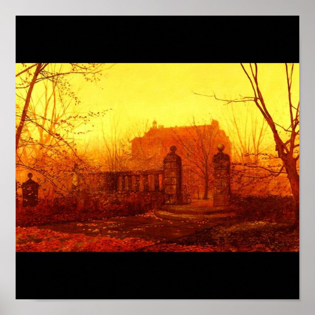 Poster Poster-Classic/Vintage-John Atkinson Grimshaw 28 (Devant)