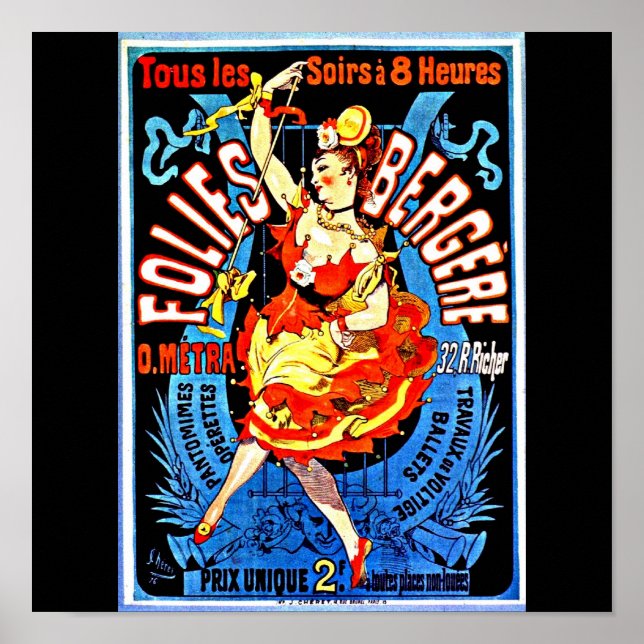 Poster Poster-Classic/Vintage-Jules Chéret 33 (Devant)