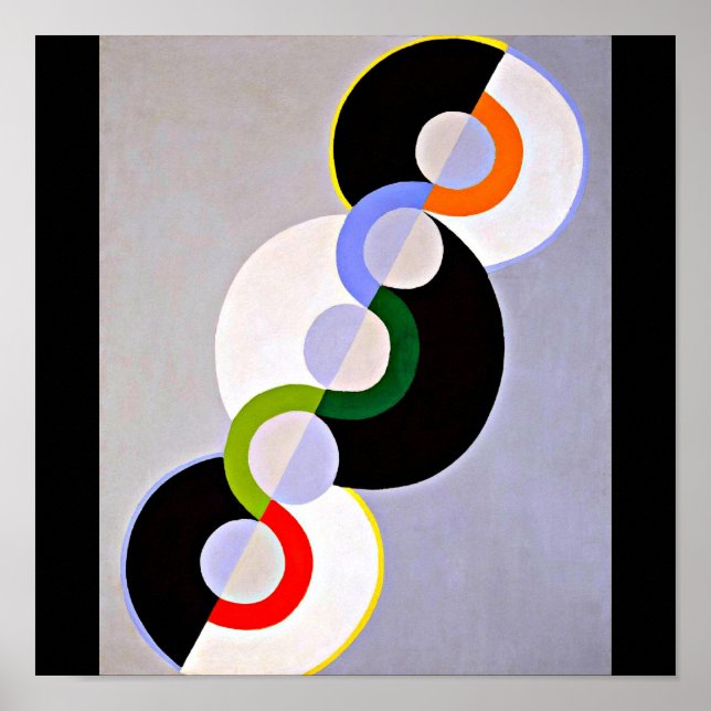 Poster Poster-Classic/Vintage-Robert Delaunay 7 (Devant)