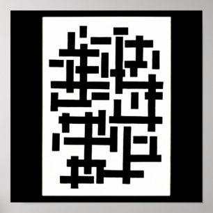 Poster Poster-Classic Vintage-Theo Van Doesburg 12