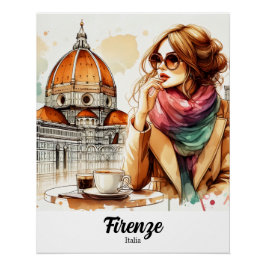Poster Póster Firenze