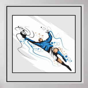 Poster Poster-Football 24" x 24"