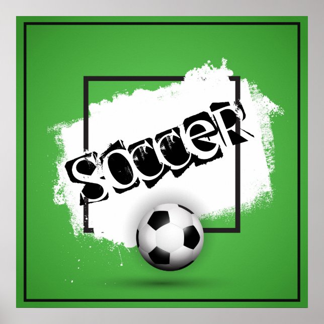 Poster Poster-Football 24" x 24" (Devant)