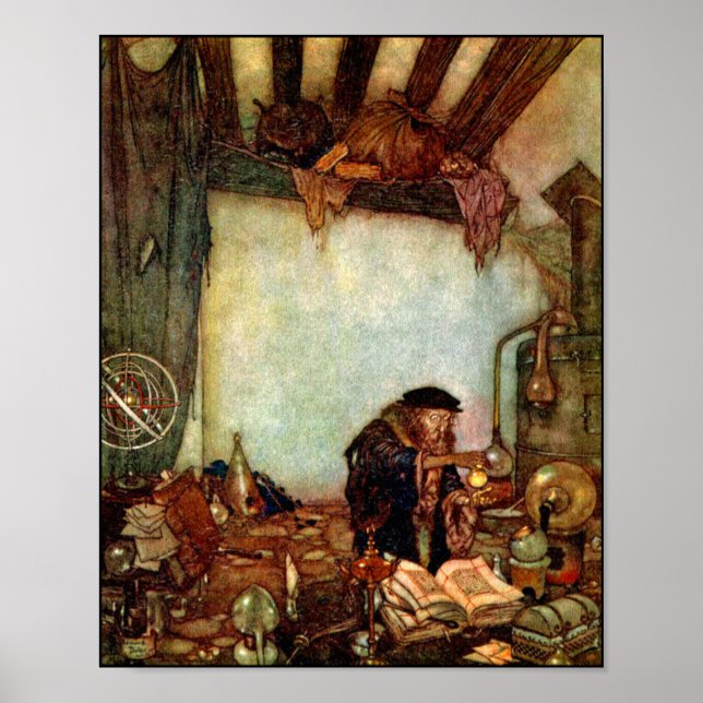 Poster Poster/Impression : Alchimiste et son Gold Edmund  (Devant)