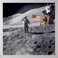 Poster/Impression : Homme sur la Lune - NASA 1969