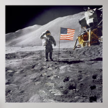 Poster/Impression : Homme sur la Lune - NASA 1969