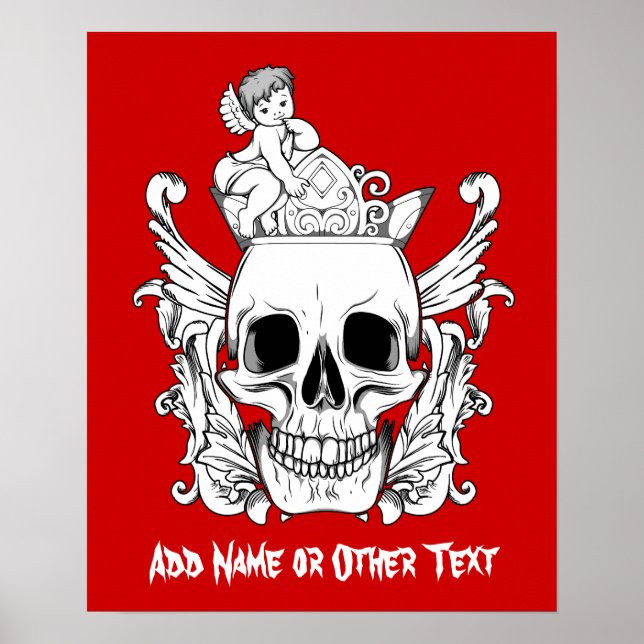 Poster Poster/Impression : Le crâne (Devant)