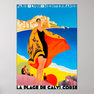 Poster Poster/Imprimer : Côte d'Azur