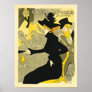 Poster Poster/Imprimer: Divan Japonais par Toulouse-Lautr