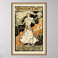 Poster/Imprimer : Jeanne d'Arc, Sarah Bernhardt