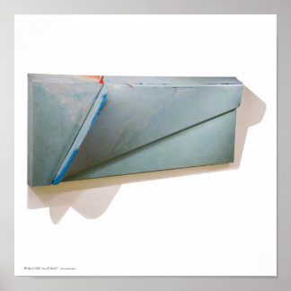 Poster Poster/Imprimer : "Monolith 1-Aqua"