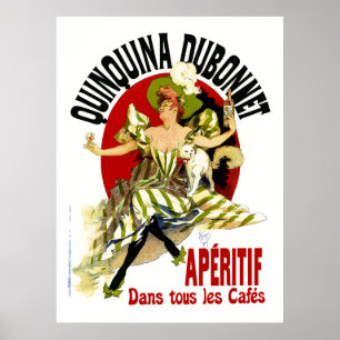 Poster Poster/Imprimer : Quinquina Dubonnet - Jules Chere