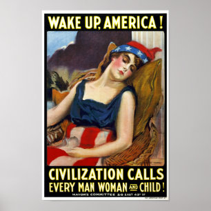 Poster Poster/Imprimer : Réveillez l'Amérique