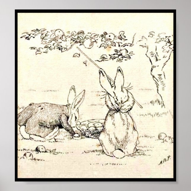 Poster Poster-Kids Art-Beatrix Potter 19 (Devant)