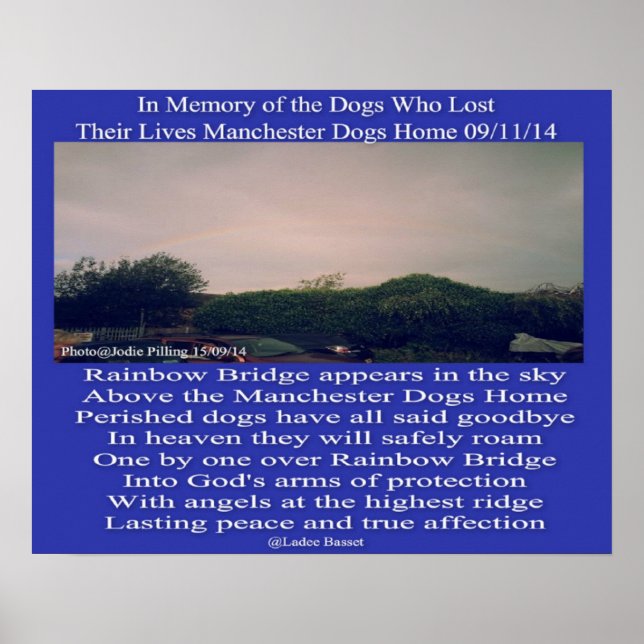 Poster Poster Manchester Rainbow (Devant)