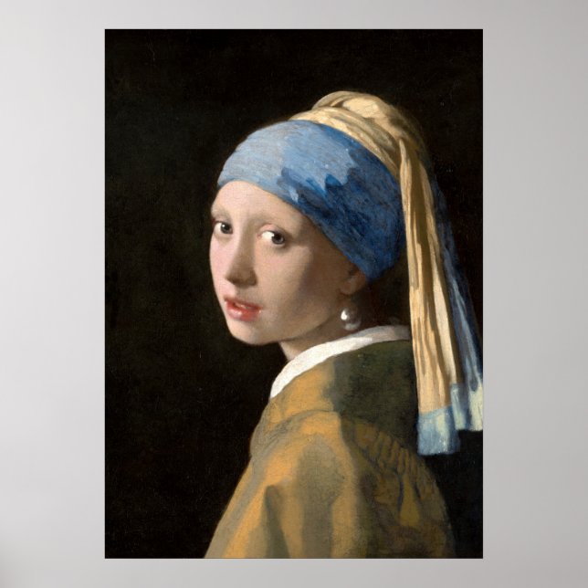 Poster Pôster Moça do Brinco de Pérola (Devant)