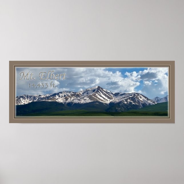 Poster poster-Mt Elbert (Devant)