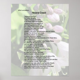 Poster Poster-Nicene Creed~ Personnalisable!