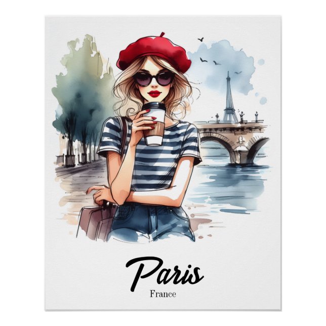 Poster Póster Paris (Devant)