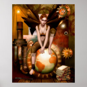Poster Poster/toile de Féerie de tireur