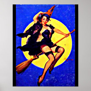 Poster Poster-Vacances Art-Vintage Halloween 15