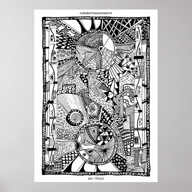 Poster Póster Vintage (Devant)