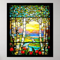 Poster-Vitré-Louis Tiffany 109